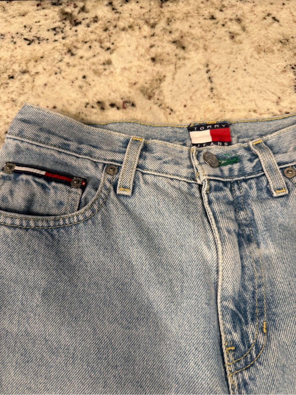 Vintage Tommy Hilfiger Jeans  Light Wash Tommy Jeans 90s